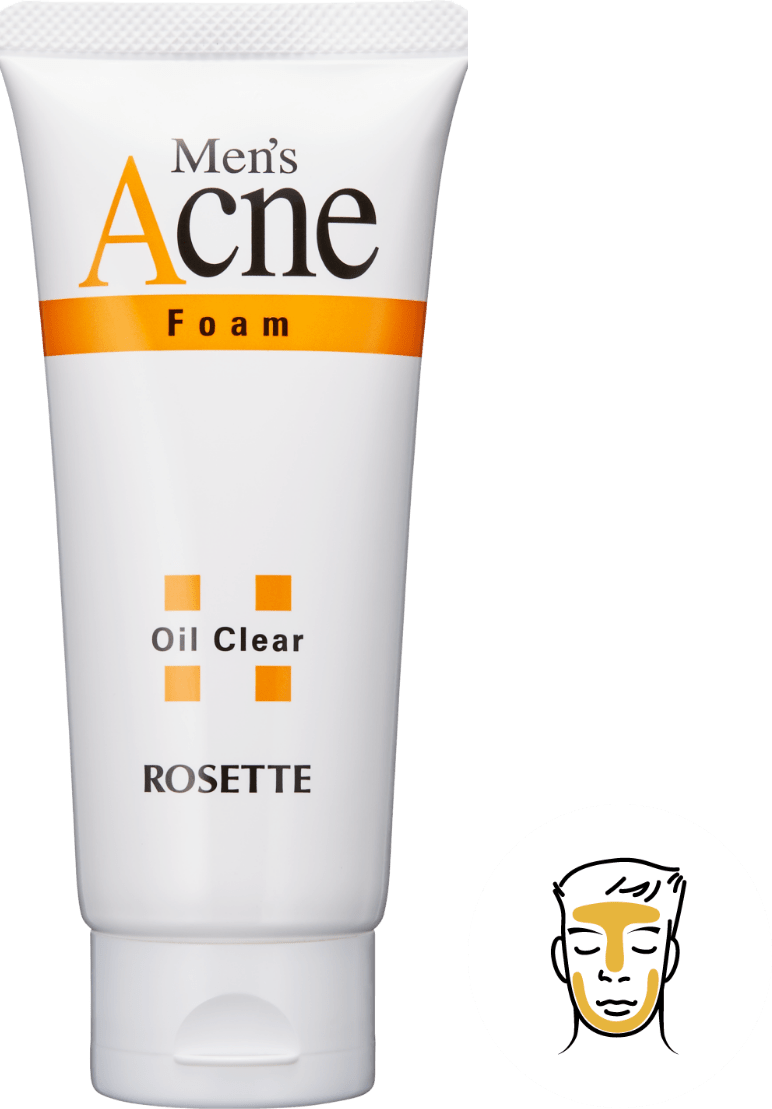 Rosette Men's Acne Foam